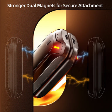 Rechargeable Dual-Sided Hand Warmers - 2 Pack Portable Electric Heater Gifts for Him & Her