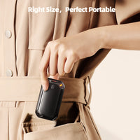 Rechargeable Dual-Sided Hand Warmers - 2 Pack Portable Electric Heater Gifts for Him & Her